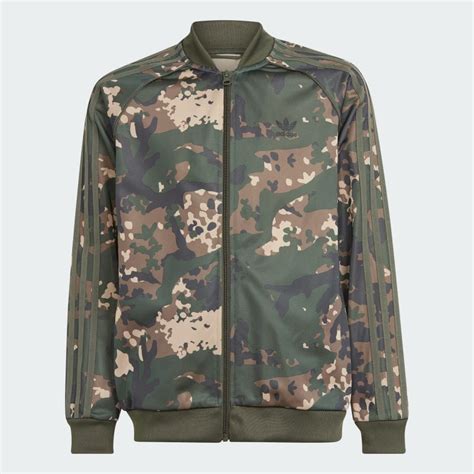 adidas camo sst track top jacke herren|adidas camo track jacket.